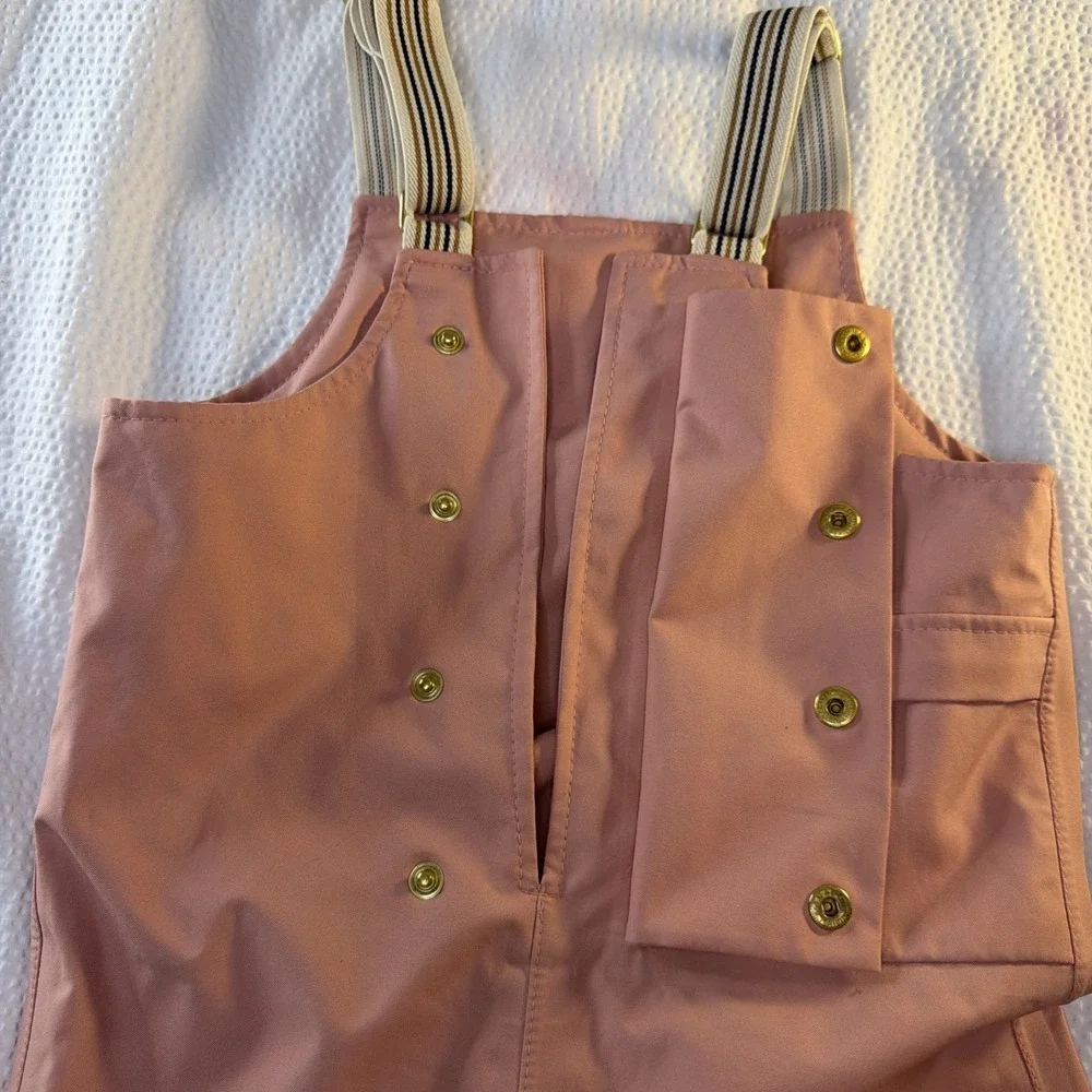 Fairechild Waterproof Rain Overall/Bibs Size 2 To 4 Years Dusty Rose